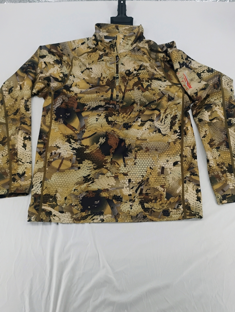Camo Quarter-Zip Performance Pullover - Multicolor
